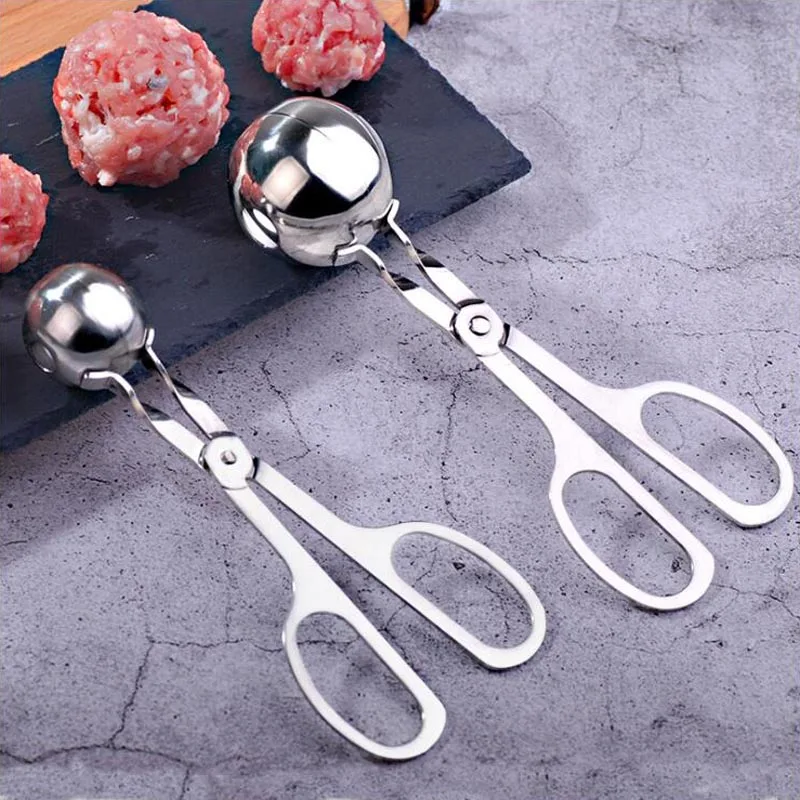 Набор Meatball Maker 2 размера нержавеющая сталь Фаршированная Фрикаделька машина