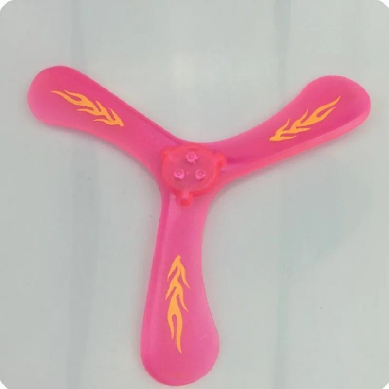 ثبة يرتد في المثلث الشكل تحلق القرص سوف توهج للأطفال اللعب هدايا عيد تحلق ألعاب للأطفال هدايا 4 قطعة/المجموعة