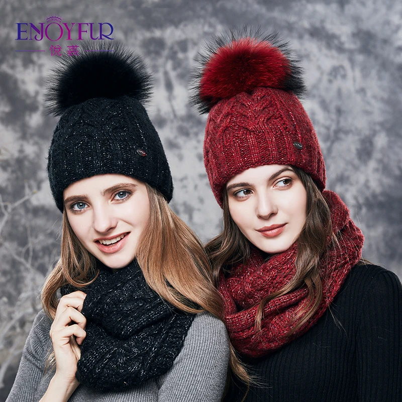 WITHMOONS Scarf Infinity Hood Winter Hat - Womens Neck Warmer Balaclava Ribbed Knitted Hoodie Skull Cap Beanie With Drawstring Yzx0230 Ivory