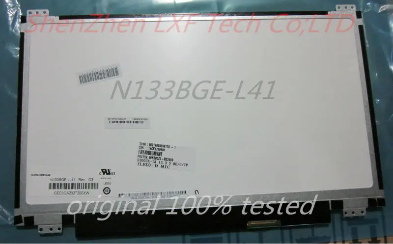 N133BGE-L41 Rev.C3 13.3&quot Laptop LED LCD Screen For ASUS S300CA Slim Panel UP+DOWN screw holes | Компьютеры и офис
