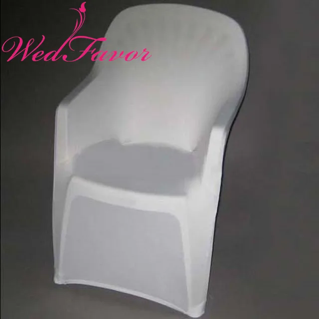 Buy 50pcs White Lycra Spandex Arm Chair Covers Banquet Stretch Chair Cover With