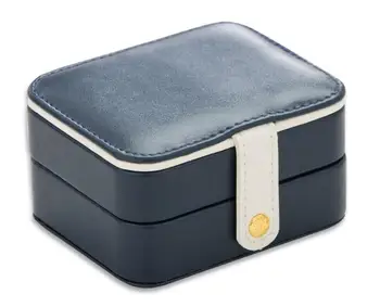 

20PCS Fashion Mini Jewelry Necklace Bracelet ear Box Travel Leather Cosmetic Casket Lipstick Organizer Gift for jewelry Box