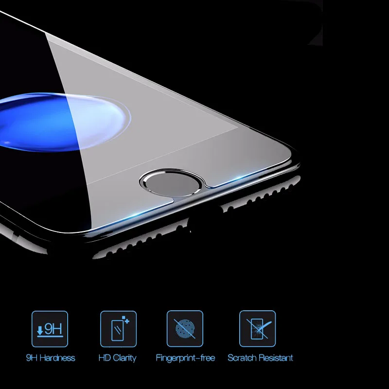 Защитное закаленное стекло SRLEEKING 2.5D для iPhone4/5/6/7/8plus защитная пленка из