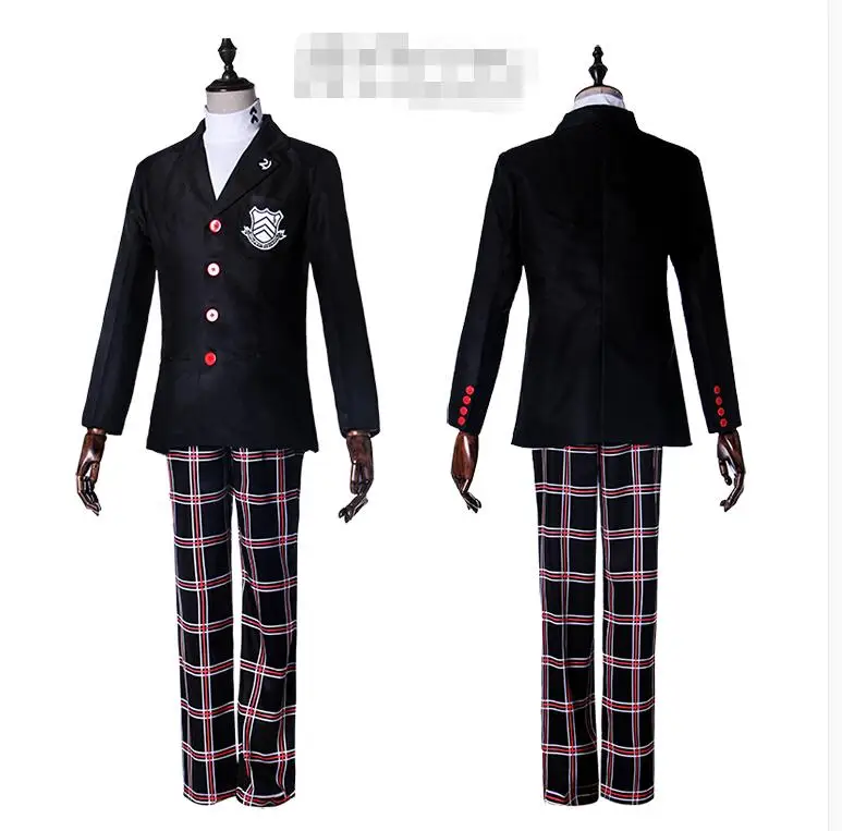 Japan Hot Anime game Persona 5 cosplay Dagelijkse lente herfst Unisex Halloween party Volledige set 3in1 (Jas + T shirt + broek) Japan Hot Anime game Persona 5 cosplay Dagelijkse lente herfst Unisex Halloween party Volledige set 3in1 (Jas + T shirt + broek)