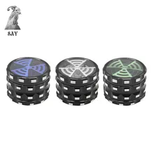 SY Четырехслойный алюминиевый сплав шлифовальный станок портативный Съемный табак Spice мельница для табака дробилка ручная мельница аксессуары для курения