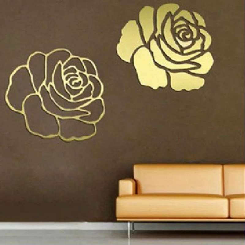 Rose Wall Decor compare prices on rose wall mirror- online shopping/buy low price Rose Wall Decor compare prices on rose wall mirror- online shopping/buy low price