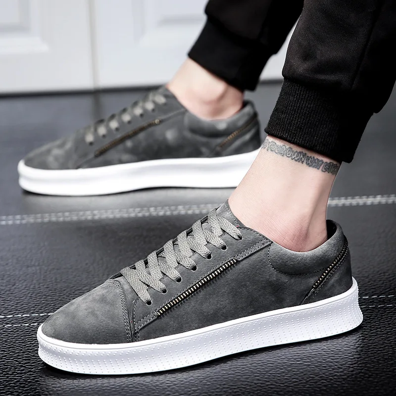 Fundo Homens Preto Da Grosso Novos Respirável Homens Baixos Simples Dos Leves Sapatos Moda Ocasionais vermelho cinza 2018 Escuro wB0nAqOO