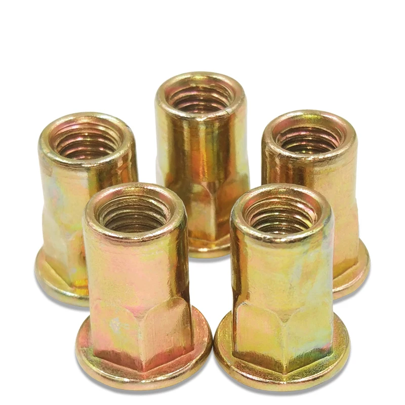 Заклепочная гайка M4/M5/M6/M8/M10/M12/полушестиугольная заклепочная гайка|nut m6|nut nutnut rivet |