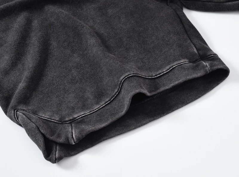 QoolXCWear мужские Шорты хлопковые свободные шорты винтажные Промытые черные шорты летние спортивные шорты в стиле хип-хоп Уличная одежда
