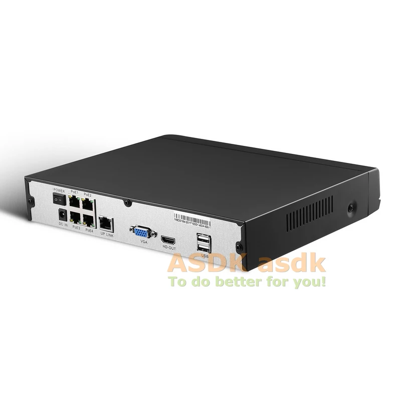 POE 4/8 канальный HD 1080P сетевой видеорегистратор 48 В 802.3af стандарт HDMI CH CCTV NVR ONVIF P2P