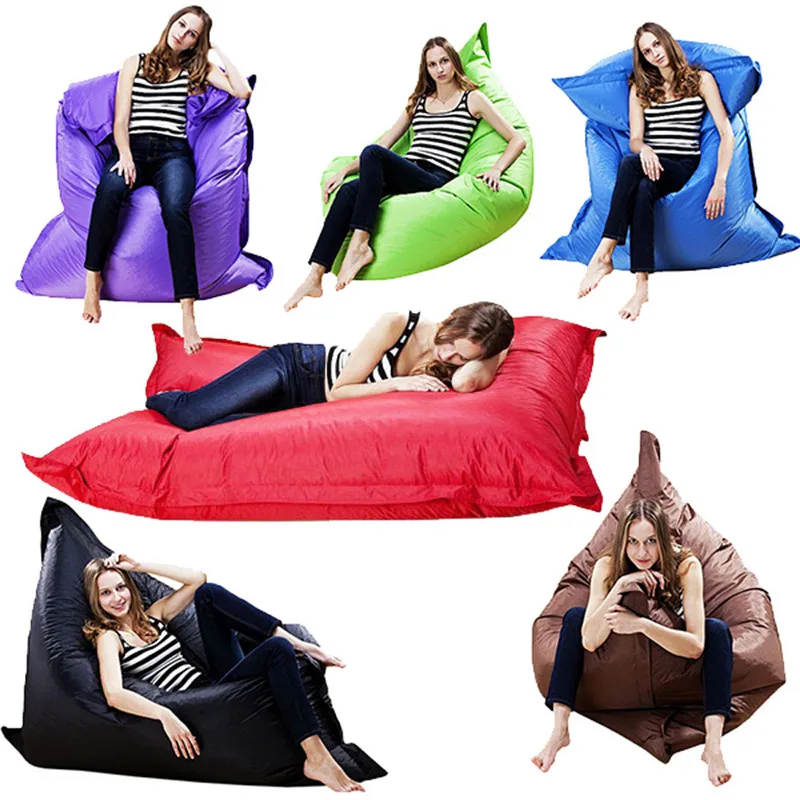  2018 Giant Beanbag Cushion Pillow Indoor Outdoor Relax Gaming Gamer Bean Bag Safety & Survival Z904