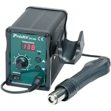 SMD паяльная станция Электрический паяльник с цифровым дисплеем вентилятор типа горячего воздуха паяльная станция горячего воздуха пистолет SS-969H