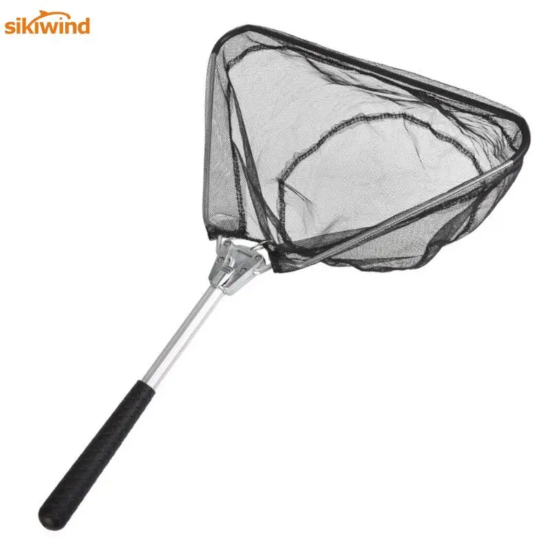 

Aluminum Alloy Light Dip Net Telescoping Foldable Landing Net Pole Casting Network Trap Fishing Nets Fish Tackle Pesca Tool