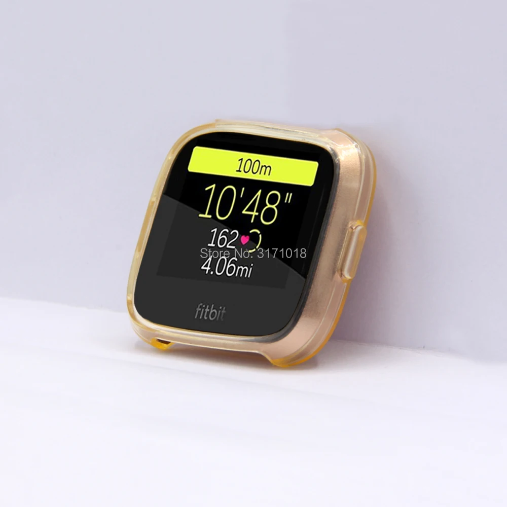 Мягкий силиконовый чехол из ТПУ, защитный чехол для Fitbit Versa, аксессуары для умных часов, защитный чехол s