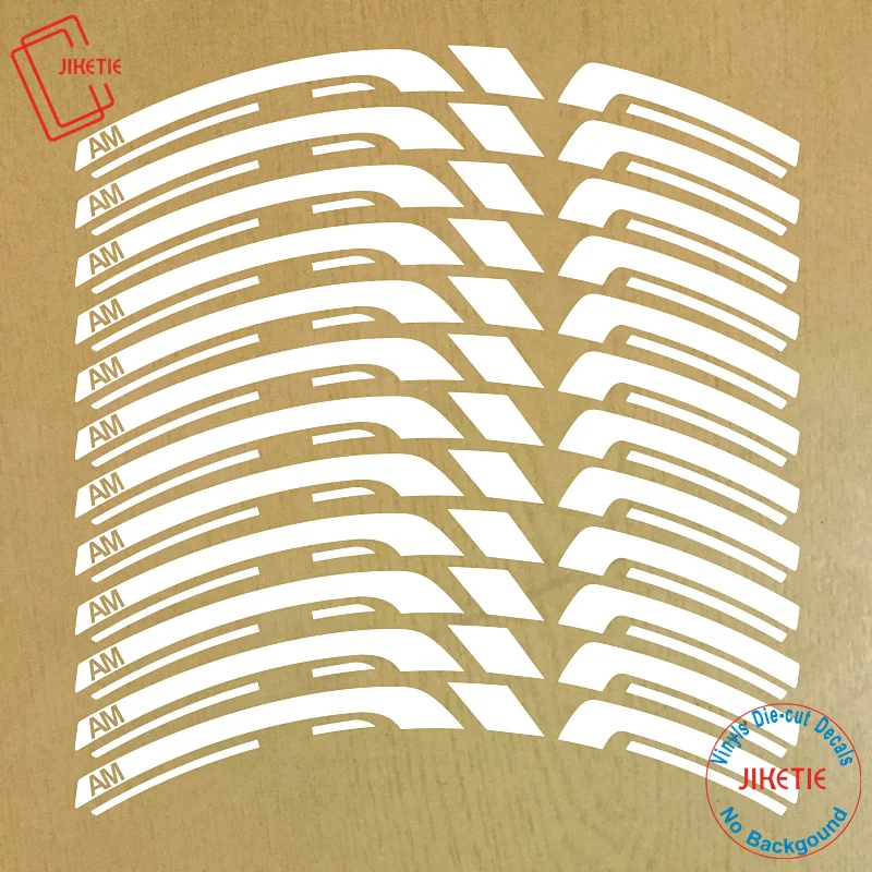 mountain bike wheel rim stickers