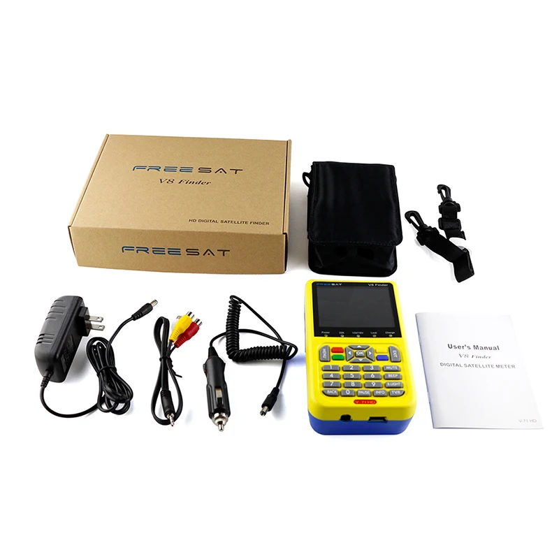 

Freesat GTMEDIA V8 Finder DVB-S2 Satellite Finder V-71 High Definition Satellite Finder MPEG-4 DVB S2 Satellite Meter Satfinder