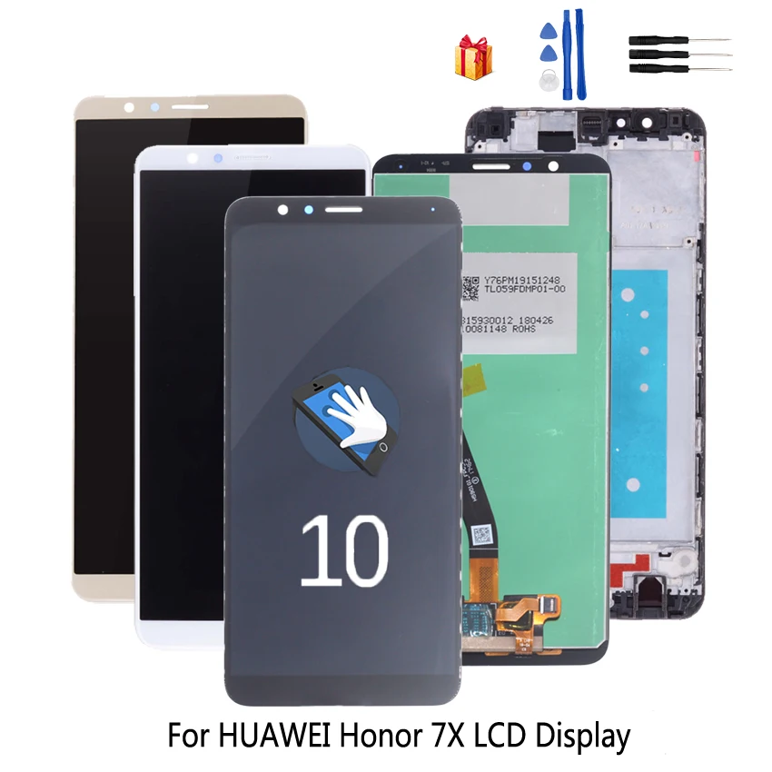Сенсорный ЖК экран для Huawei Honor 7X запчасти телефона Оригинальный сенсорный