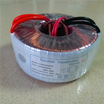 

110V 2.3A Isolation transformer Toroidal transformer 250VA 220V input copper custom transformer 220V to 110V power transformer