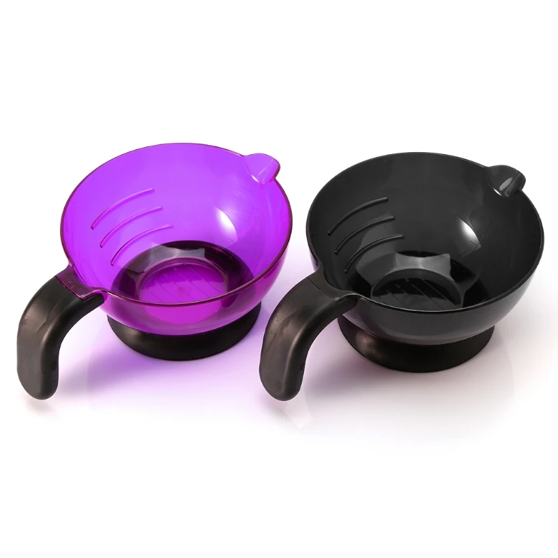 

Large Capacity 360ml Plastic Hair Dye Colouring Mixing Bowl Barber Hairdressing Styling Tools New Hair Salon Tool J
