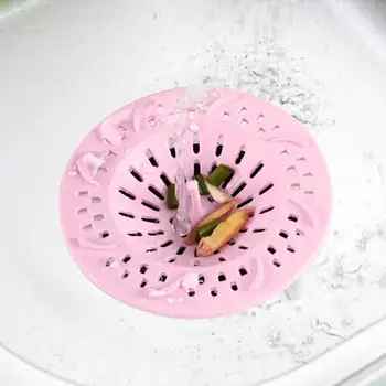 

Silicone Kitchen Sink Strainer Bathroom Shower Drain Sink Drains Cover sink colander Sewer Hair Filter strainer