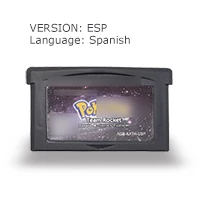 

Pock-mocn Team Rocket Jessie & James Edition 32 Bit Video Game Cartridge Console Card EU Version ESP Language