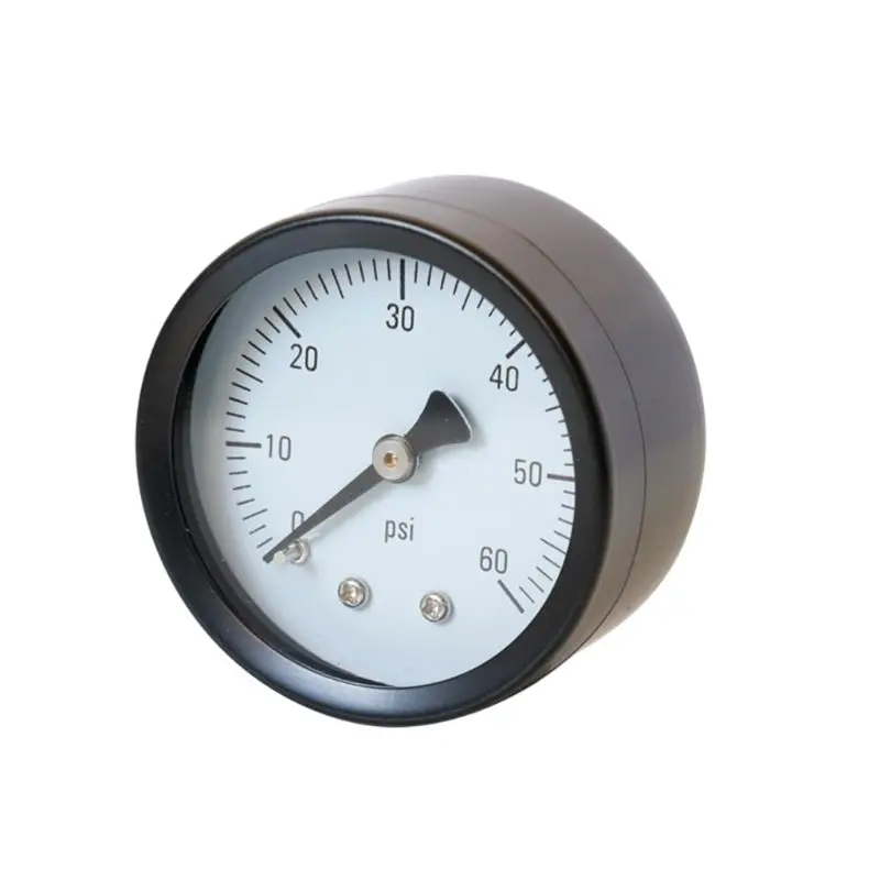 60 PSI 1/4"NPT 2" Dial Pressure Gauge Back Mount Pool Spa Filter