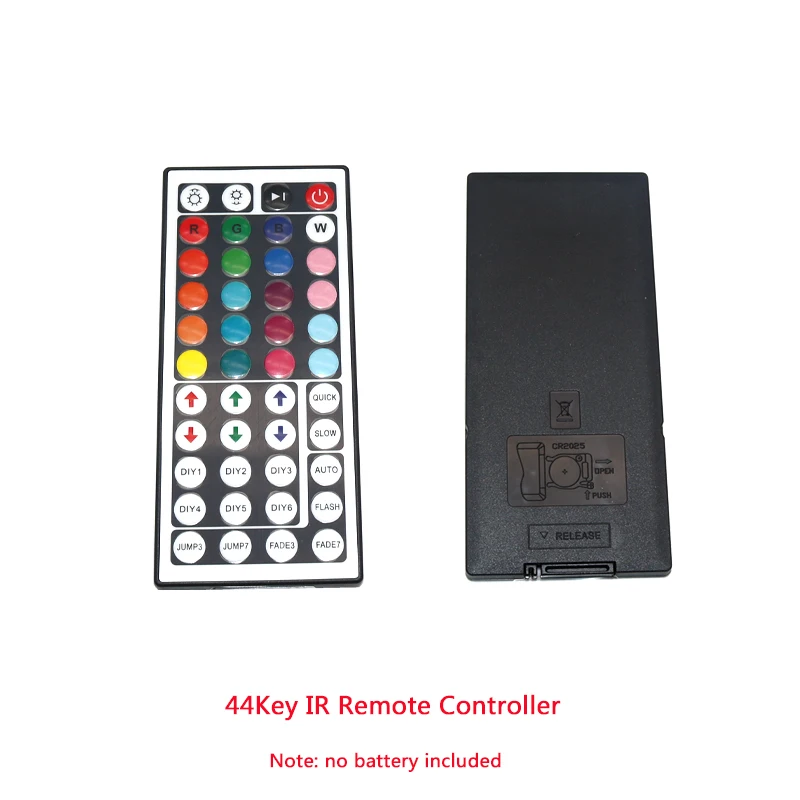 12В 44Key ИК пульт дистанционного управления для SMD 3528 5050 RGB светодиодные полосы