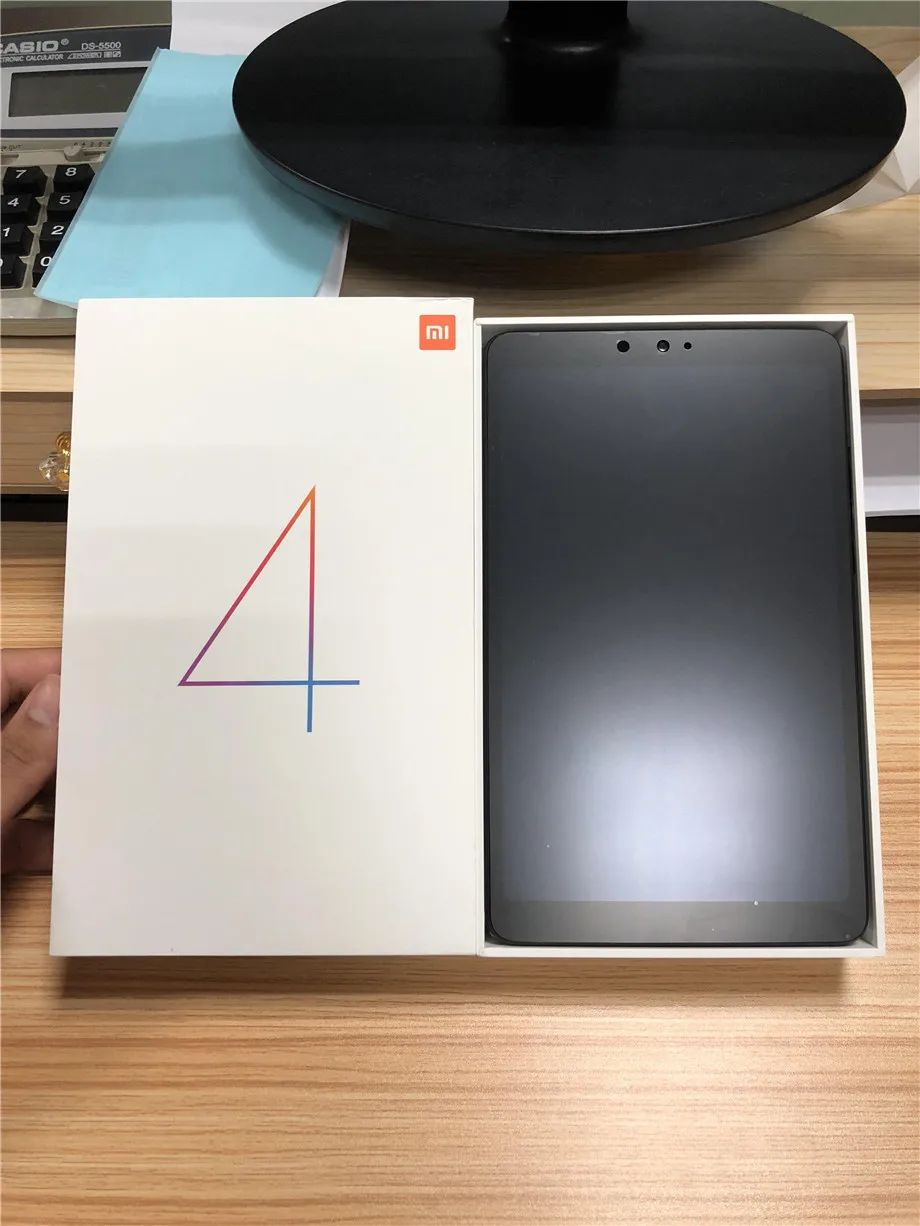 Планшет Xiaomi Mi Pad 4, 4 ГБ, 64 ГБ, Восьмиядерный процессор Snapdragon 660, 8,0 дюймов, 1920x1200, Android 8,0, 13 МП+ 5 Мп камера, 6000 мА/ч