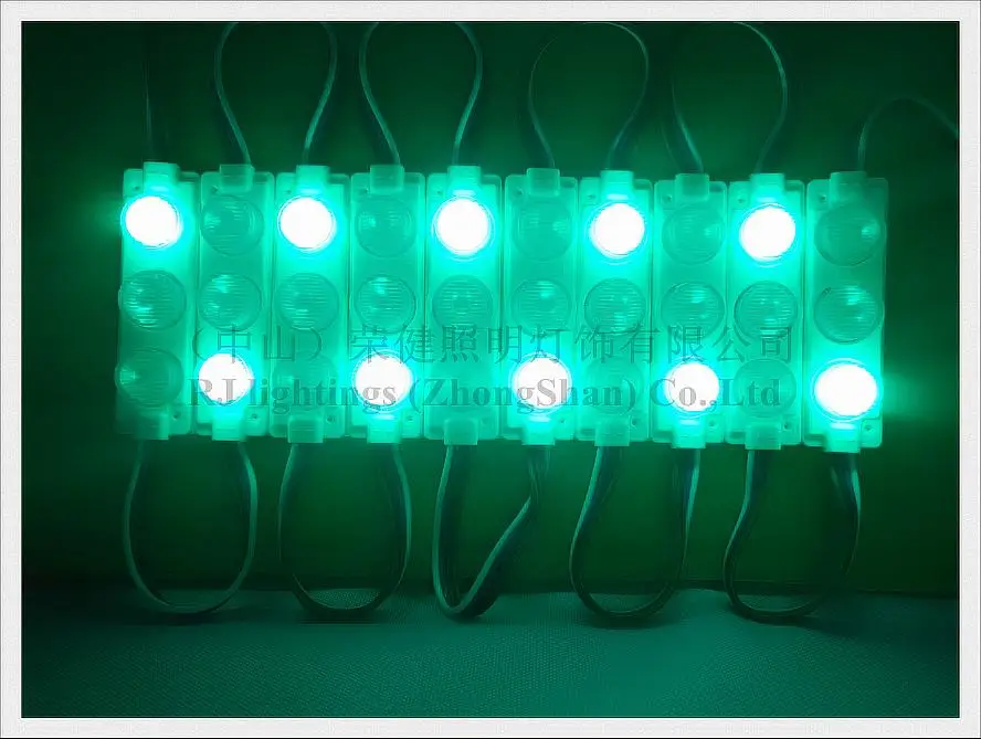 led module light injection 3030 3 led rgb (7)