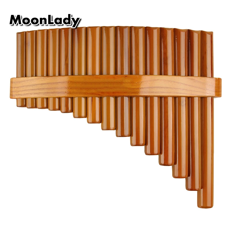 

Chinese Traditional Musical Instrument 15 Pipes Pan Flute C Key High Quality Pan Pipes Woodwind Instrument Bamboo Pan flute