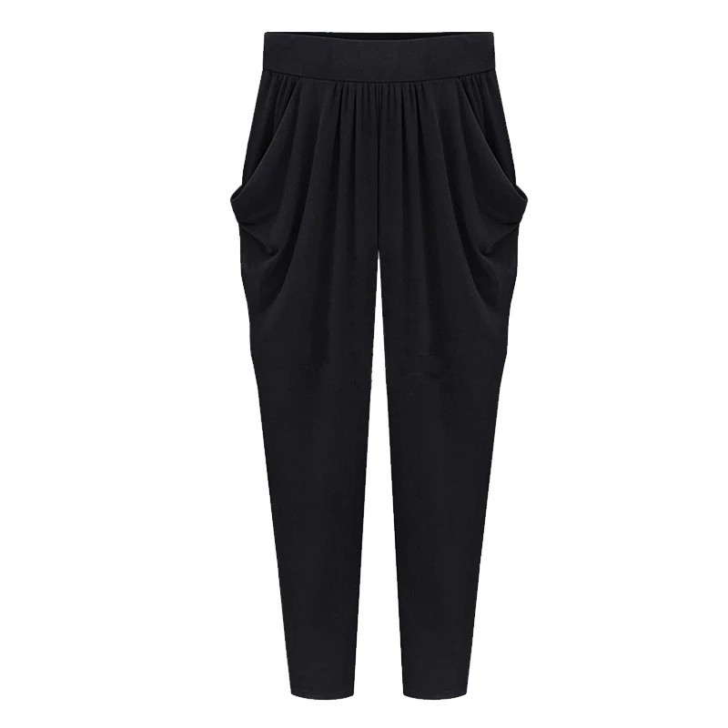 5XL-6XL-7XL-8XL-Plus-Size-2018-Summer-Autumn-Woman-Trousers-Pleated-Strechy-Elastic-Harem-Pants (3)