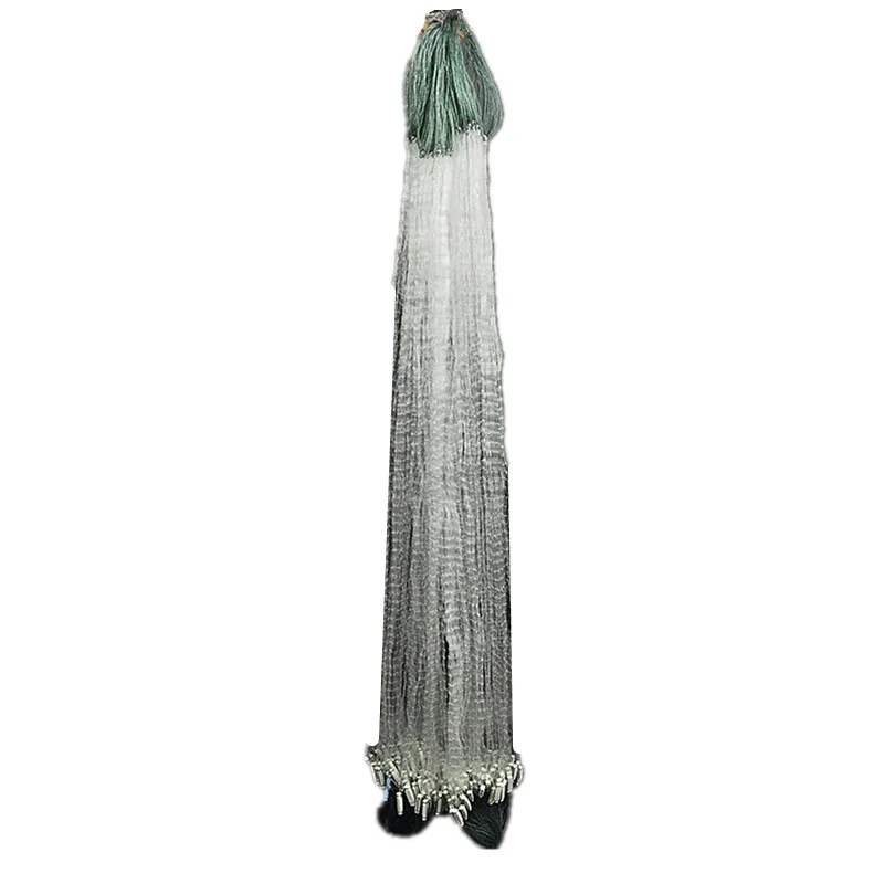 Linha de Náilon Comprimento da Rede de Pesca Rede de Pesca Camada ao ar Monofilamento Profundidade 3 Livre Peixe Rede Vermelho 0.2mm 1.5m 50m 2 de pesca 3 camada ao ar livre peixe rede vermelho