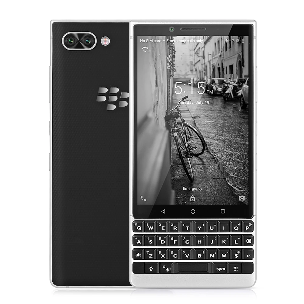 BlackBerry KEY2 4G Smartphone 4.5 Inch Android 8.1 Snapdragon 660 Octa Core 6GB+64GB 12MP Dual Rear Cam Mobile Phone Fingerprint