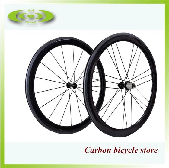 

700c carbon wheels bicycle carbon wheelset with R36 hub sapim spokes