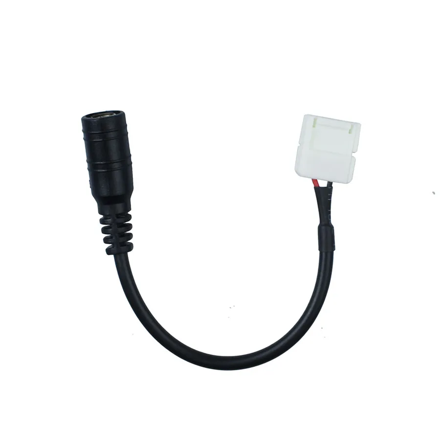 Адаптер кабельного штекера постоянного тока 2 Pin 8 мм 10 шт./лот|8mm connector|connector for