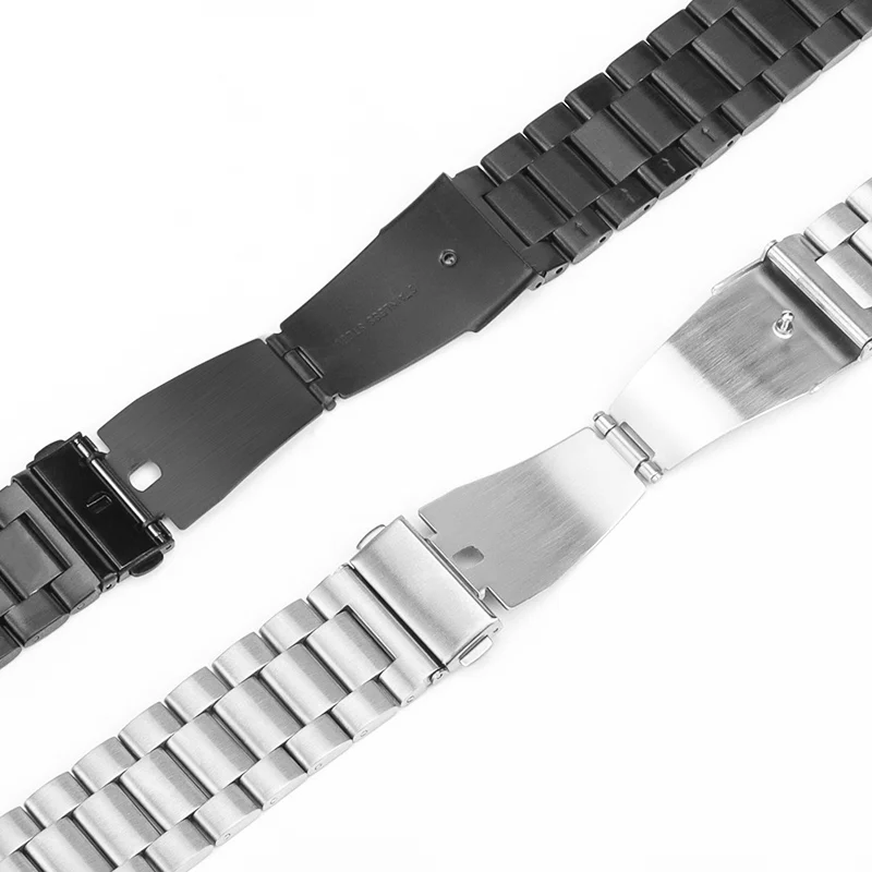 

band width 22mm Stainless steel Strap forFor AMAZFIT sports watch Folding buckle adjustable size AMAZFIT watch replace strap
