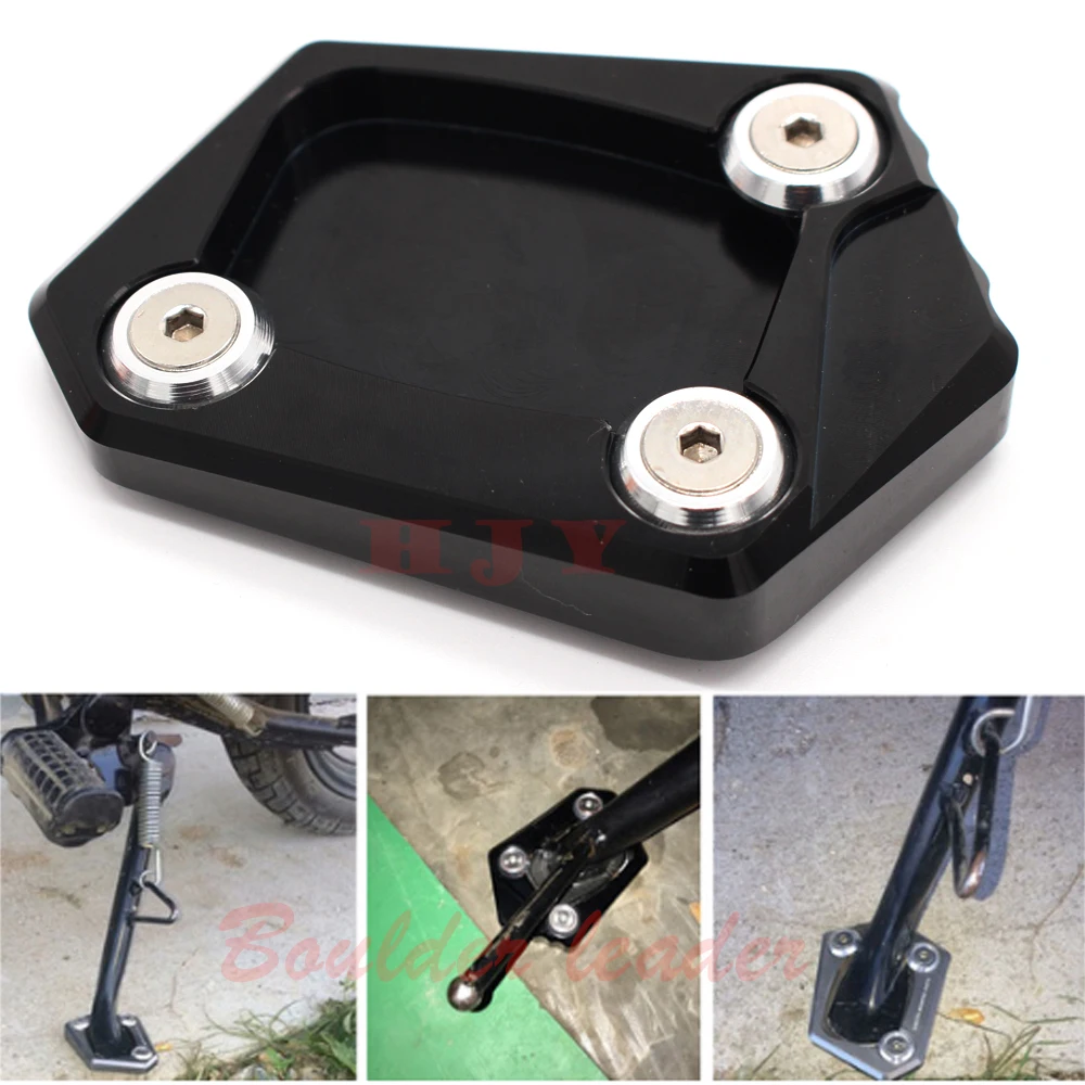 Kickstand Foot Side Stand Extension Pad Support Plate For HONDA NC700S
