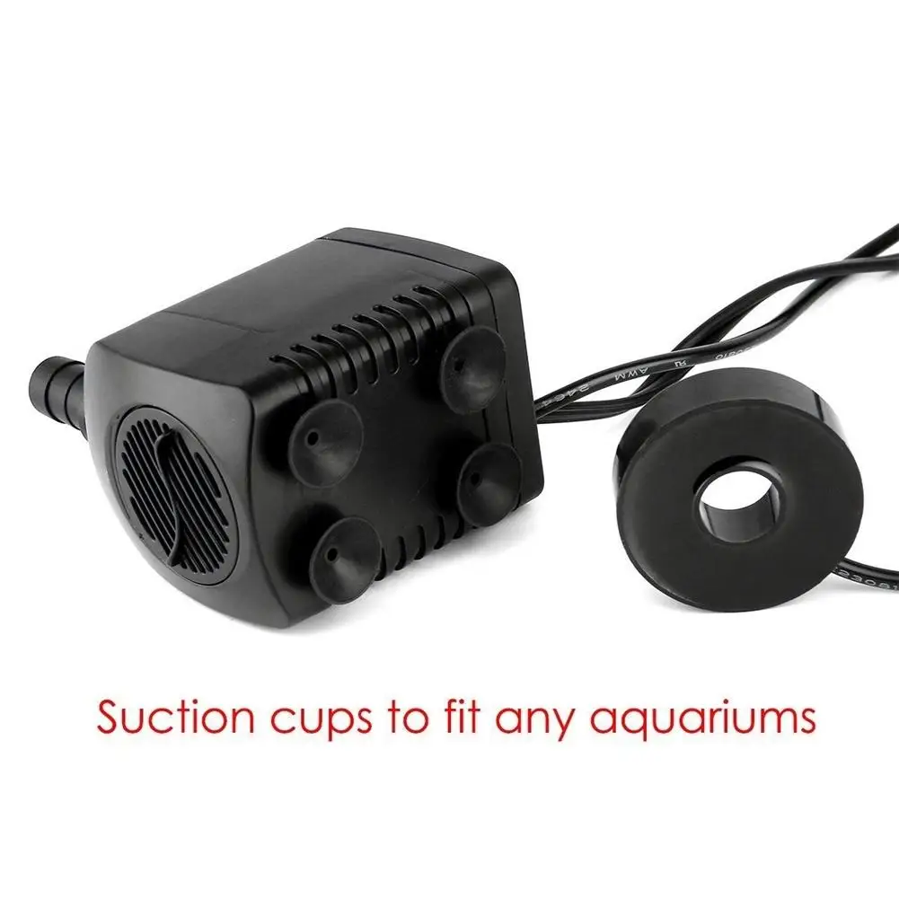 Mini Submersible Water Pump with LED Light for Aquariums Fish Pond Fountain Waterfall Underwater Light pond Lighting submersible led lights