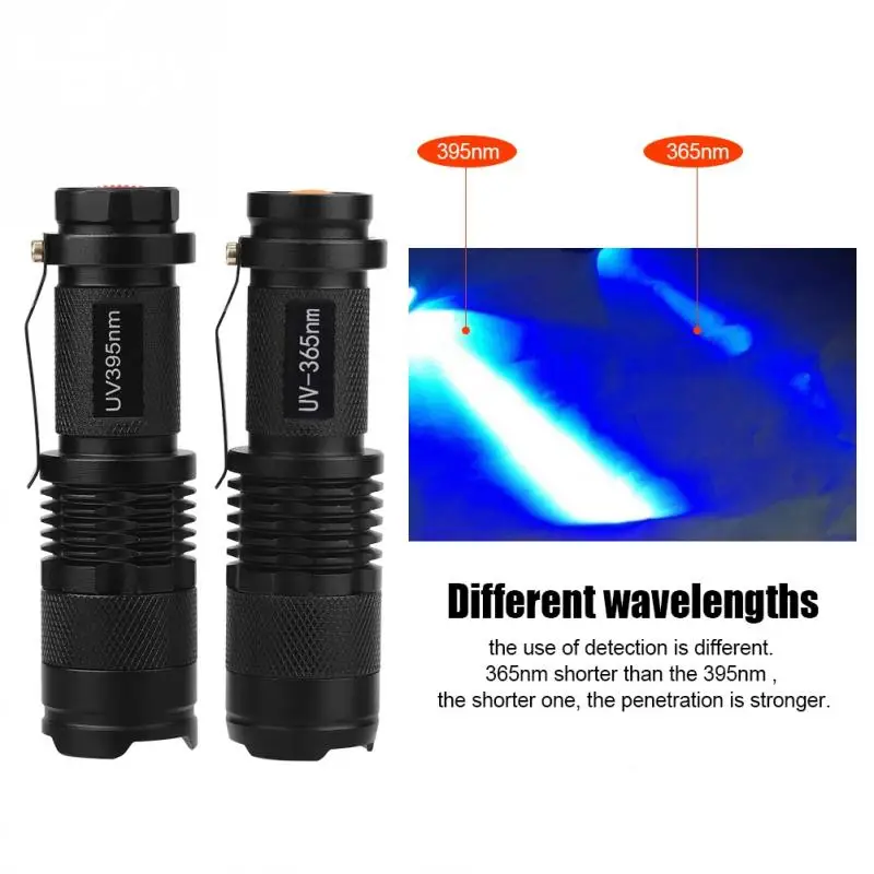 Camping & Hiking 9LED Handheld UV UltraViolet Black light Flashlight