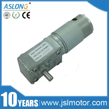 

8mm 6- 24v Worm Geared Motor 12v High Torque Motor Reversible 8-470rpm DIY Robot Rotating Table Door Lock Self-lock Motor