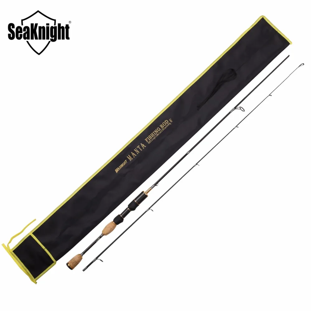 

SeaKnight Манта 602ul спиннинг 1.8 м ультра-легкие приманки Рыбалка стержень 0.8-5 г сегментирован ручка стержнем для китайский hooksnout карп Рыбалка