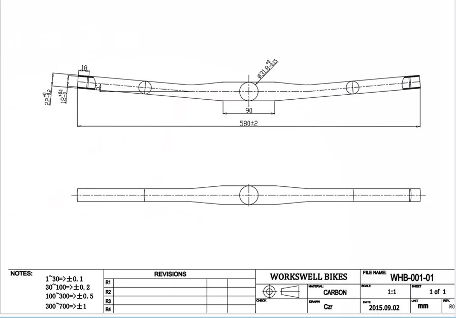 WHB-001 Handlebar