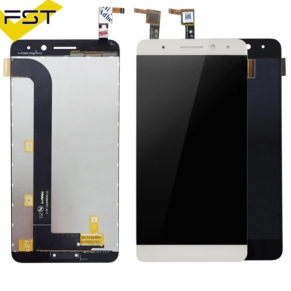

Black/White For GM 5 Plus LCD Display +Touch Screen 100% tested Digitizer Assembly Replacement For General mobile GM5 Plus