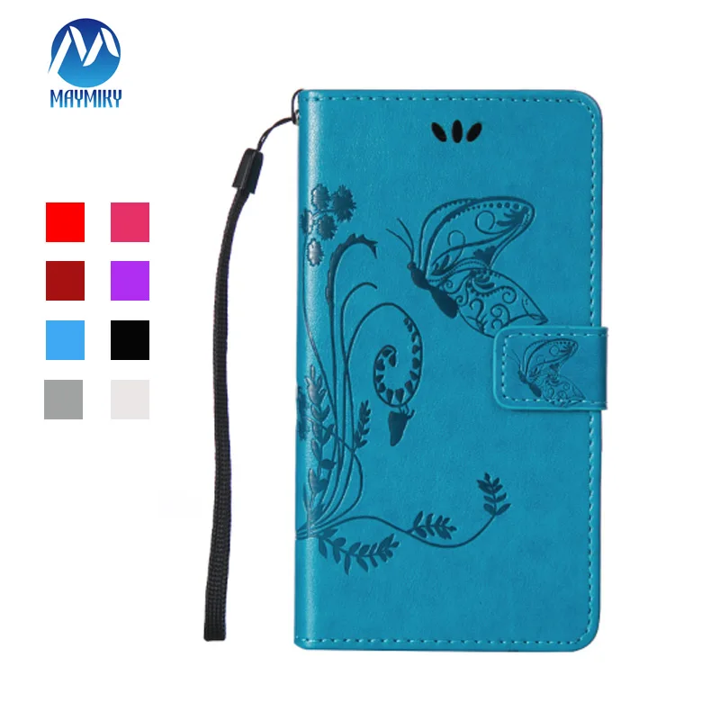 

Butterfly Leather Phone Case For Nokia Lumia N530 550 625 640 XL 650 730 830 930 950 case Flip Shell Stand Wallet Holder Case