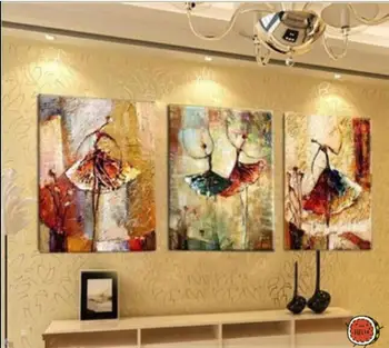 

HOT-Huge Modern Abstract hand-painted Art Oil Painting home Decor canvas No Frame