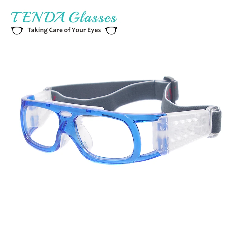 Men Colourful Rectangular Safety Fashion Goggles Full Rim Sports