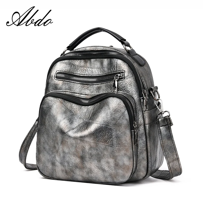 

Retro multi-function backpack luxury high quality famous designer design ladies backpack 2019 new summer hot female backpack