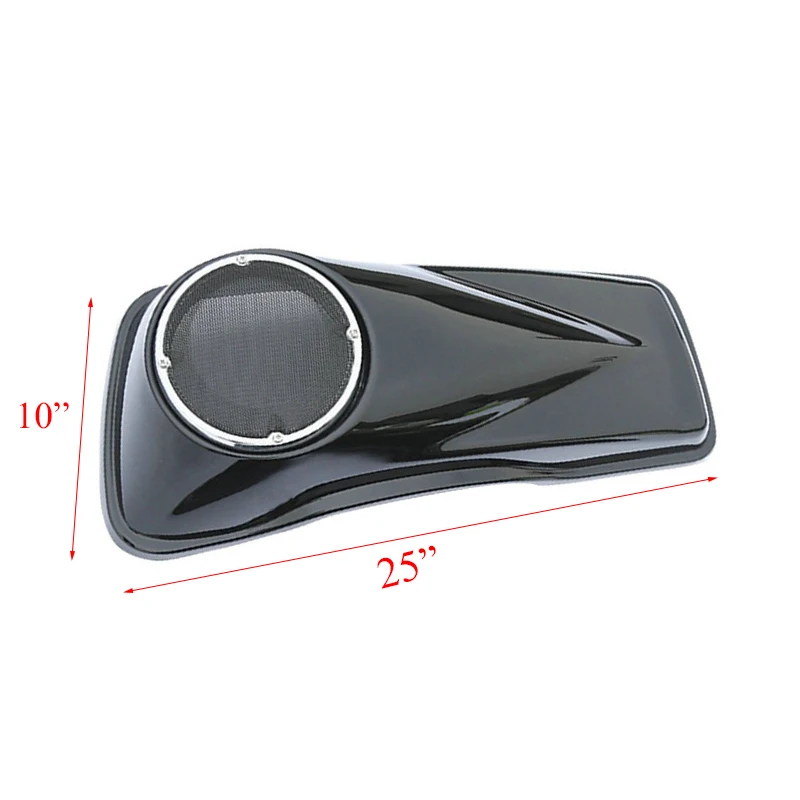 6.5 Speaker Lids W Speaker Grill for Harley Touring Road King Road Glide  FLT FLHT FLHTCU FLHRC Road King Road Glide 2014-2019 (1)