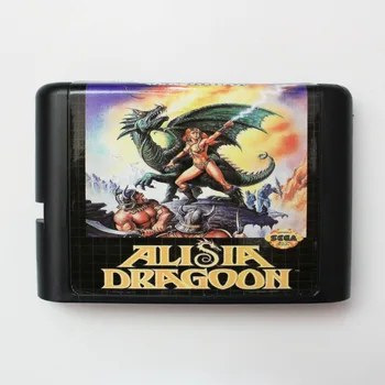 

Alisia Dragoon Game Cartridge Newest 16 bit Game Card For Sega Mega Drive / Genesis System