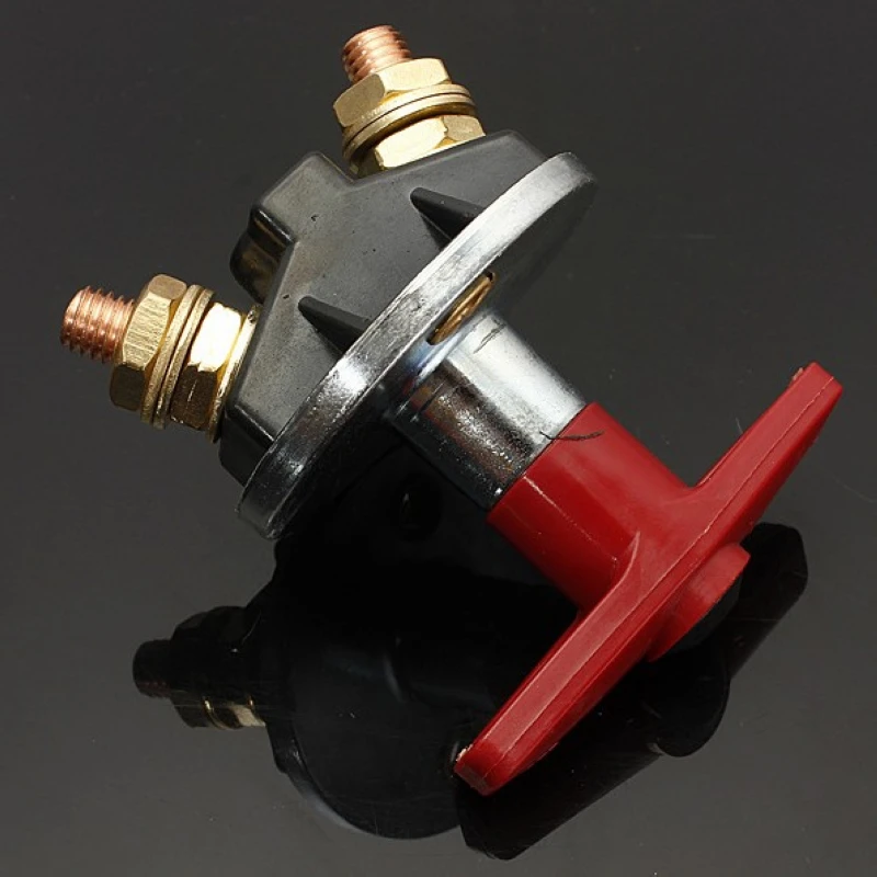 Newest 12V-60V Key Battery Isolation Isolator Cut Off Kill Switch Car Marine Boat